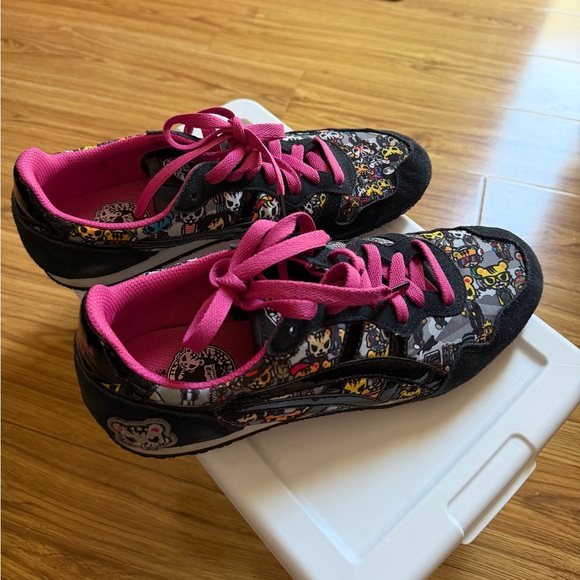 Onitsuka Tiger by Asics Shoes - Limited Edition Preloved Onitsuka Tiger Tokidoki Perfect for Cat Lovers❤️